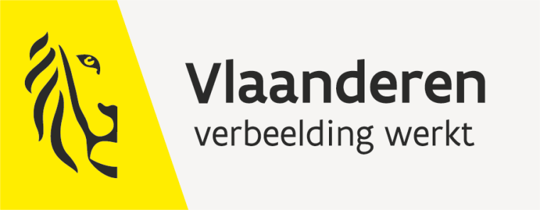 Logo Vlaanderen verbeelding werkt