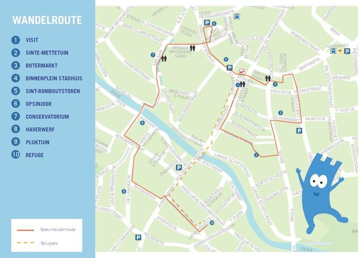 Kaart Speurneuzentocht