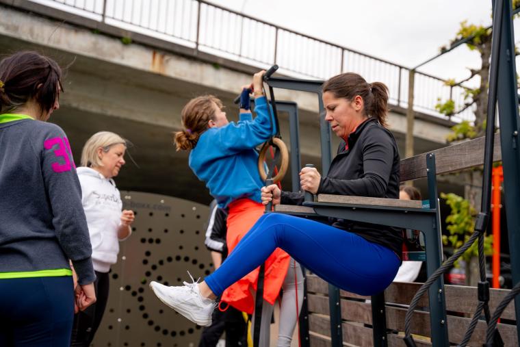 Urban Training beweegtoestellen