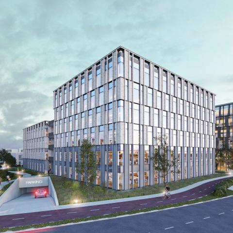 ©Malt Mechelen. Toekomstbeeld van District Malt.