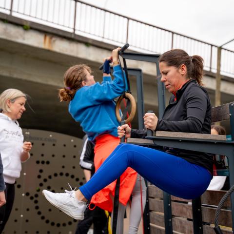 Urban Training beweegtoestellen